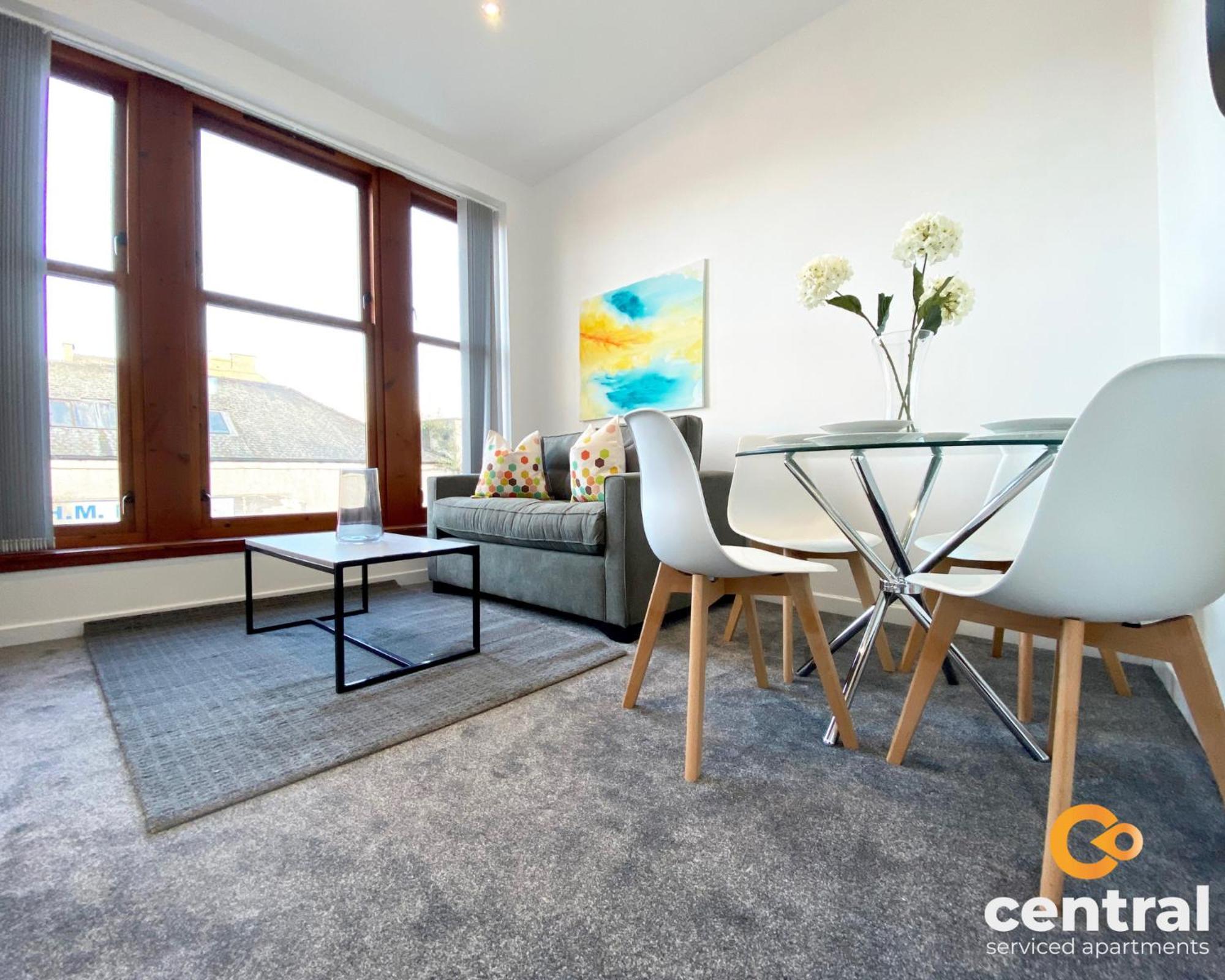 Central Serviced Apartments - Cosy 1 Bedroom - Walk Away From City Quay V&A - Walk To Bus And Train Station - Easy Access To City Centre - Fast Wi-Fi - Fully Equipped - Weekly & Monthly Stay Offers Dundee Exterior photo