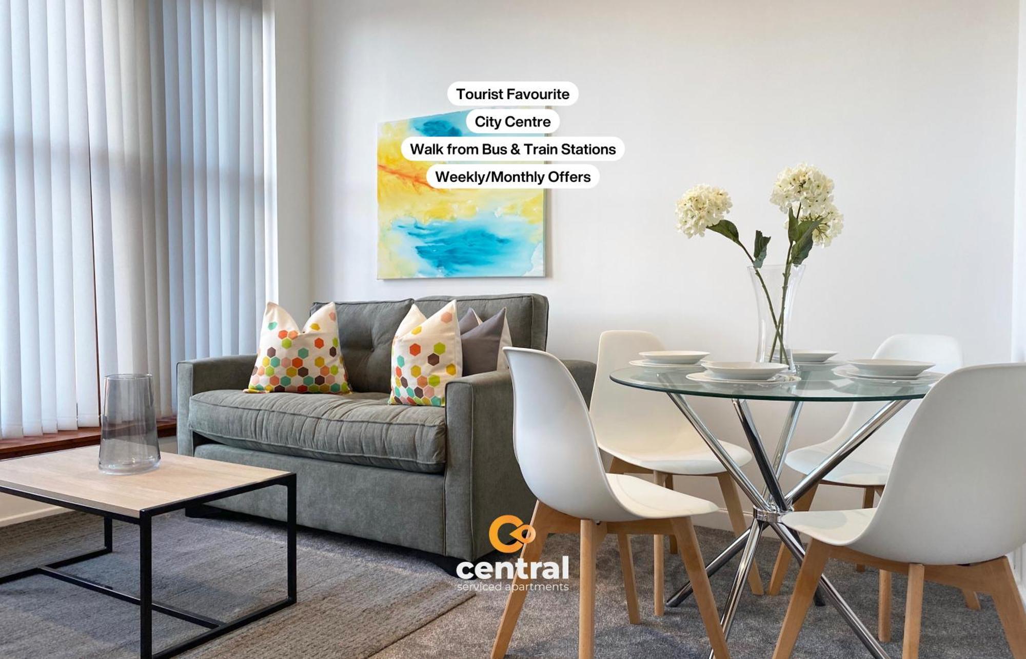 Central Serviced Apartments - Cosy 1 Bedroom - Walk Away From City Quay V&A - Walk To Bus And Train Station - Easy Access To City Centre - Fast Wi-Fi - Fully Equipped - Weekly & Monthly Stay Offers Dundee Exterior photo